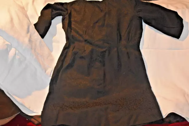 Ancienne robe noire vintage grande taille