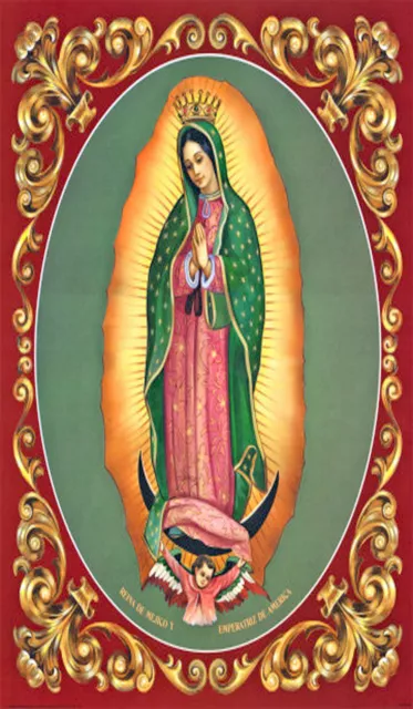 Santino Holy Card Nostra Signora Di Guadalupe