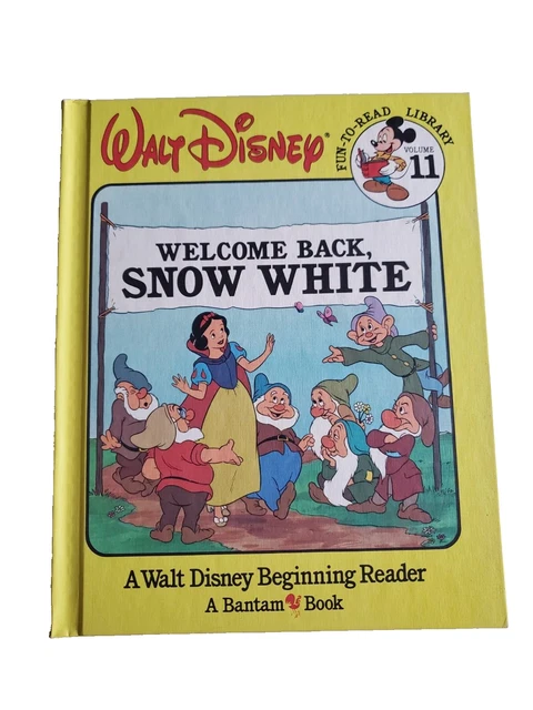 WALT DISNEY WELCOME Back, Snow White Book Vol. 11 1986 $5.00 - PicClick CA