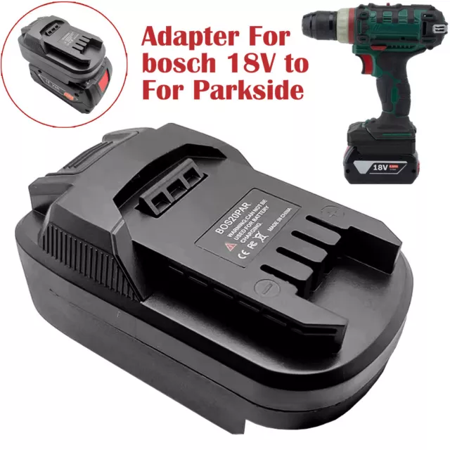For BOSCH PBA 18V Lithium-ion Battery Adapter Converter to for Parkside 20V  Tool