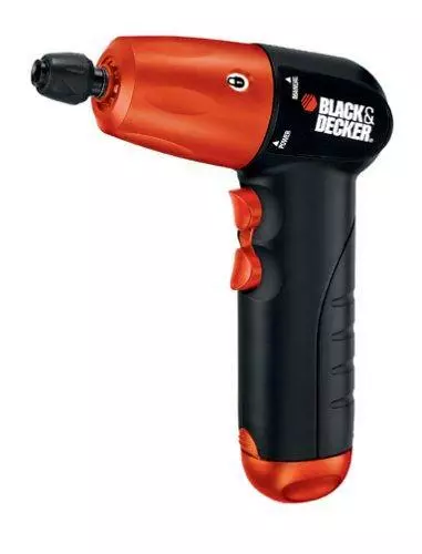 Black Decker BDCS20 Cordless Rechargeable Screwdriver Drill 4V, With Charger