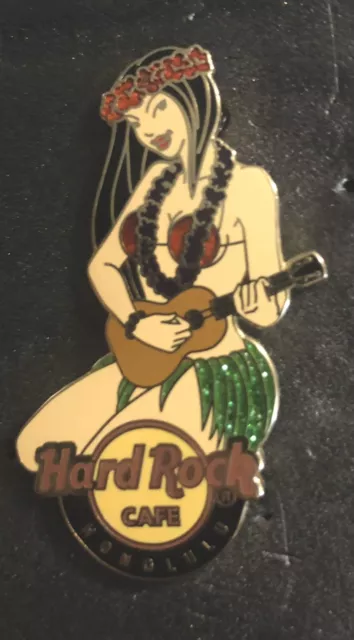 Hard Rock Cafe Honolulu ￼ Anime Hula Girl Series PIN - LE 300 -MQ66X 2”