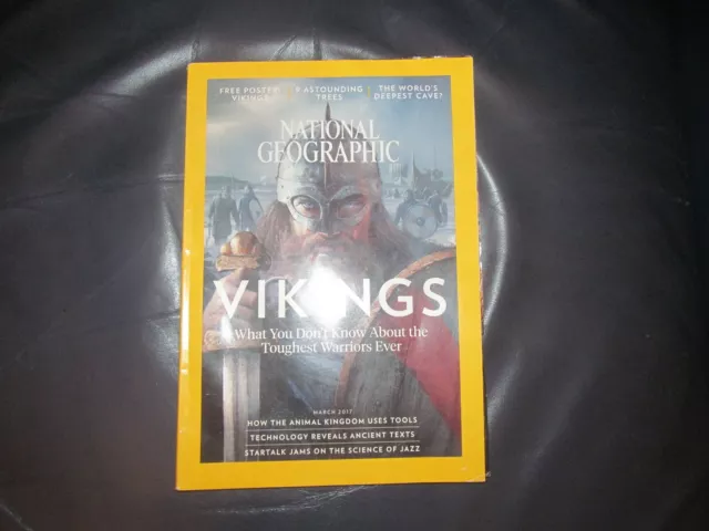 National Geographic Magazine - March 2017 - Vikings Cover Issue
