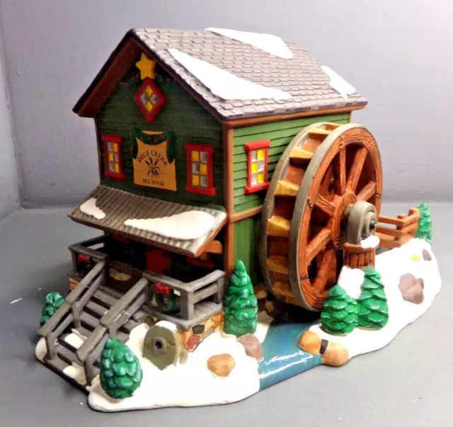 Dept 56 Christmas Original Snow Village Building Rock Creek Mill House