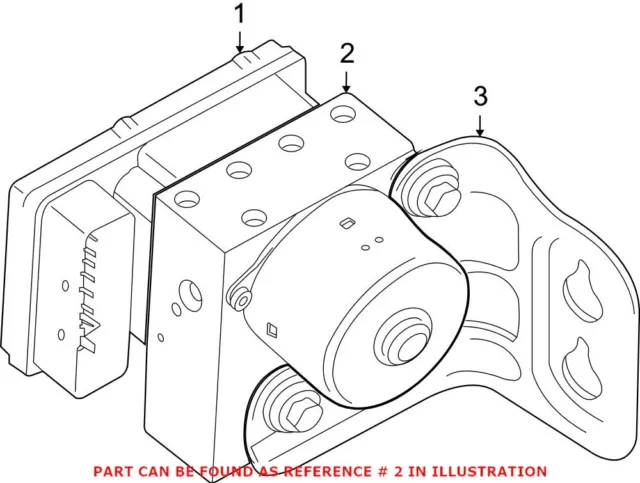 Genuine OEM Mopar ABS Modulator For Dodge Journey