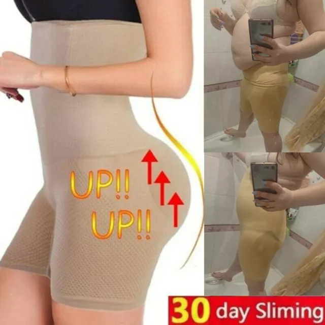 SHAPERIN CONTROL ALL-DAY Boned High-Waisted Shorts Pants Womens Body Shaper  US $14.79 - PicClick