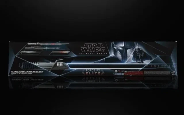 Hasbro Star Wars Black Series Force FX Elite Lightsaber Mandalorian Darksaber