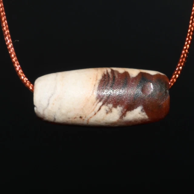 Ancient Bactrian Chalcedony Agate Stone Bead Ca. 3RD-EARLY 2ND MILLENNIUM