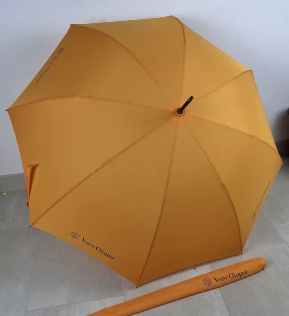 Veuve Clicquot Champagner Regenschirm Umbrella Neu New