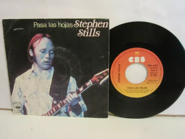 Stephen Stills - Pasa Las Hojas / Shuffle Just As Bad - 1975 - Single - Spain