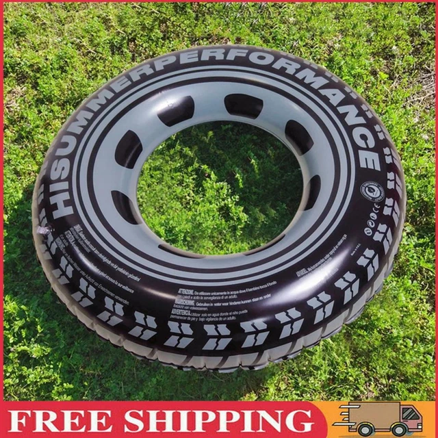 Inflatable Swimming Ring Tyre Design Pool Float Circles Adults Water Sports Toys