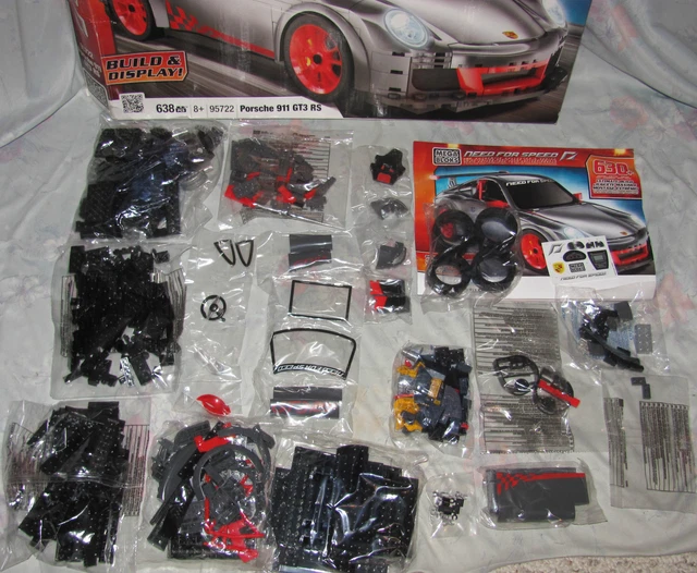Porsche Gt3 Mega Bloks Porsche MEGA Bloks Need For Speed 95716