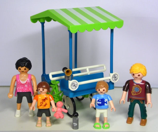 PLAYMOBIL DE 70093 Bicicleta Familiar Bicicleta Tándem Figuras