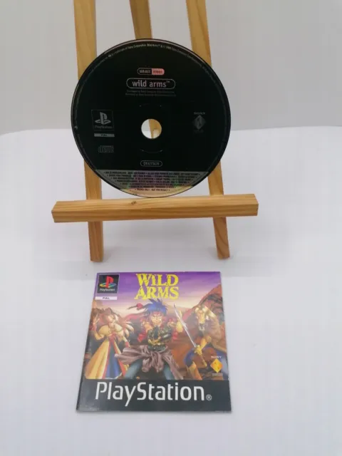 WILD ARMS - SONY - PS1 - PSX - PLAYSTATION 1 - PROMO Disk + Anleitung