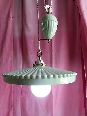 LAMPADARIO SALISCENDI IN CERAMICA A FIRMA BERNARDI ALDO 