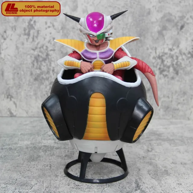 Anime Dragon Ball Z Namek Frieza Pod  First Form Sit PVC Figure Stature Toy Gift