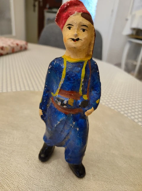 Grande Figurine Bondufour Soldat Second Empire – Jouet Ancien
