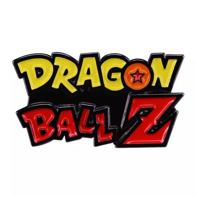 DRAGON BALL Z LOGO Pin's Emaillé Broche Badge Goku Figurine Collection Cadeau