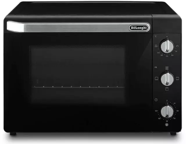 Longhi EO40112BK Four Petit Four Électrique 2000W 40LT Aéré Minuteur Noir