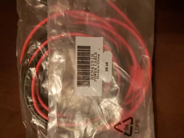 Motorola HKN4191B Power Cable APX XTL XPR CDM BRAND NEW