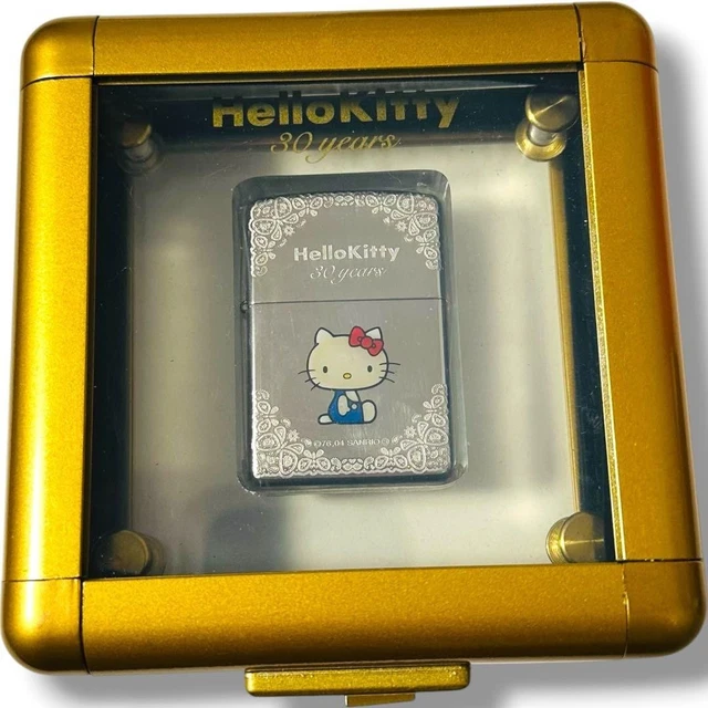 ZIPPO HELLO KITTY 30 Aniversario Encendedor Edición Limitada Plata