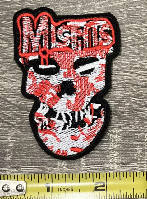 Misfits Patch Rock Band Metal Jacket Sew on Iron On Punk Gift