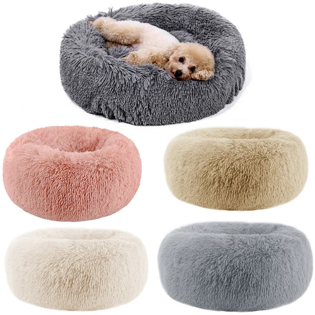 Lit pour chien chat en peluche doux Tapis Panier Corbeille Couchage Panier Lit