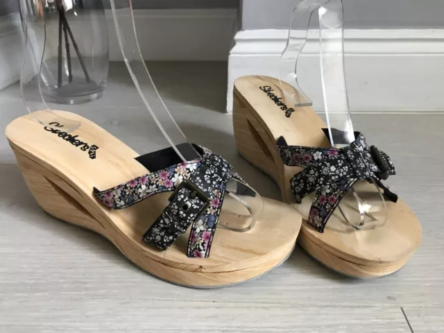 Skechers foam wedges deals