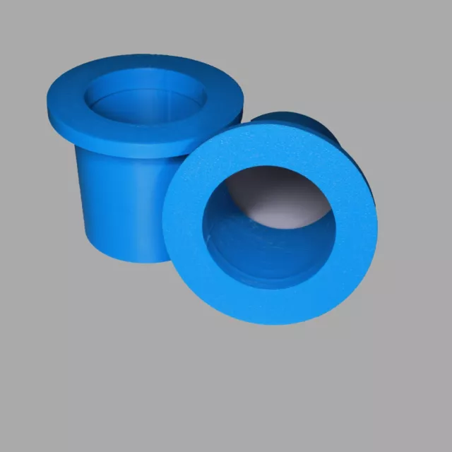 Speaker Box Port Tube 50mm Blue Pair