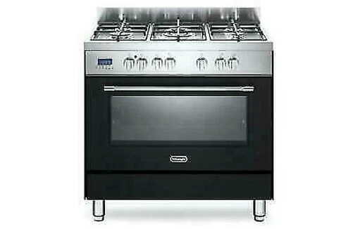 Delonghi PRO96MAED Cuisine 90X60 Four Multifonctions 5 Feux Pizza Anthracite