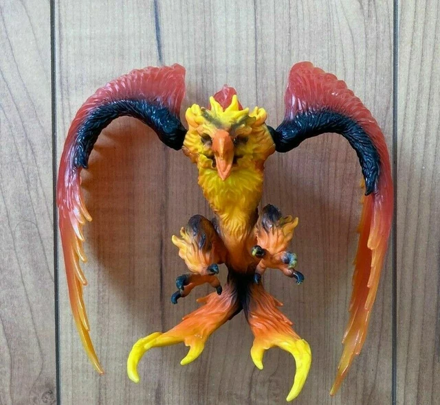 Schleich Eldrador - Aigle De Feu - Figurine 42511 - Ailes Mobiles - Détails Réalistes - Dès 4 Ans