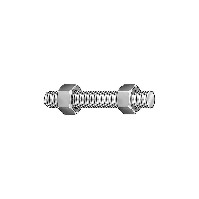 MAUDLIN PRODUCTS B7-.625-4.5 FlTdStd,PTFE,Stl,5/8"-11,Cr,4 1/2",2A,4