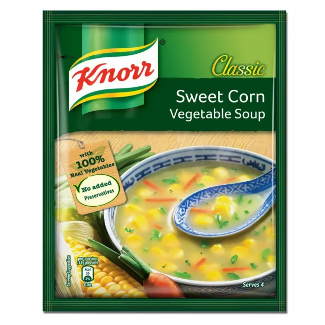Knorr Classique Légumes Soupe - Maïs Sucré, 44g