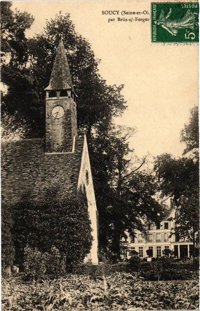 CPA BRIIS-sous-FORGES FONTENAY-les-BRIIS - Soucy - Church (1354520)