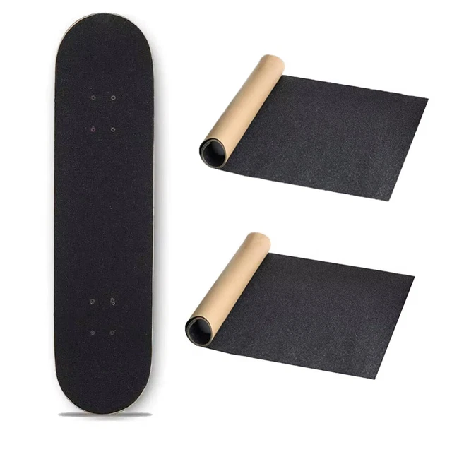 BLACK MAGIC Griptape A-Schwarz – Skateboard Griff, 9 X 33 Zoll, Profi-Qualität