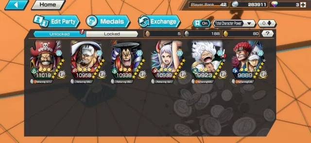 ONE PIECE Bounty Rush EX Yamato Starter Account - ( Global