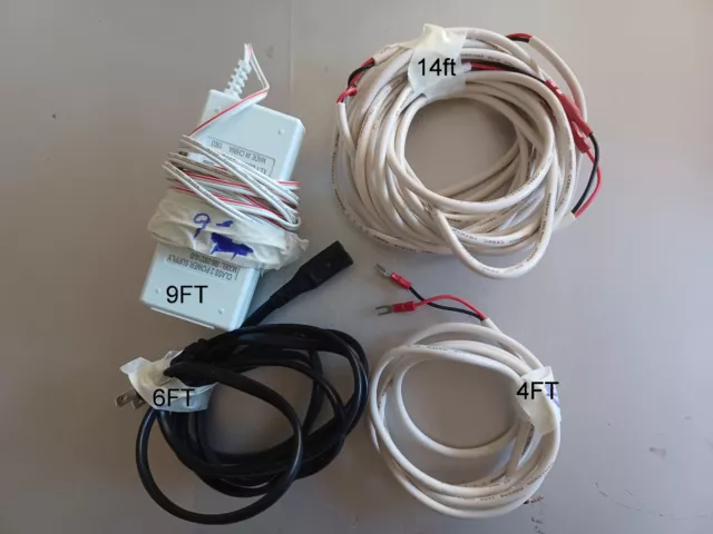 Cable de alimentación de riel salvaescaleras Acorn 130 con cables