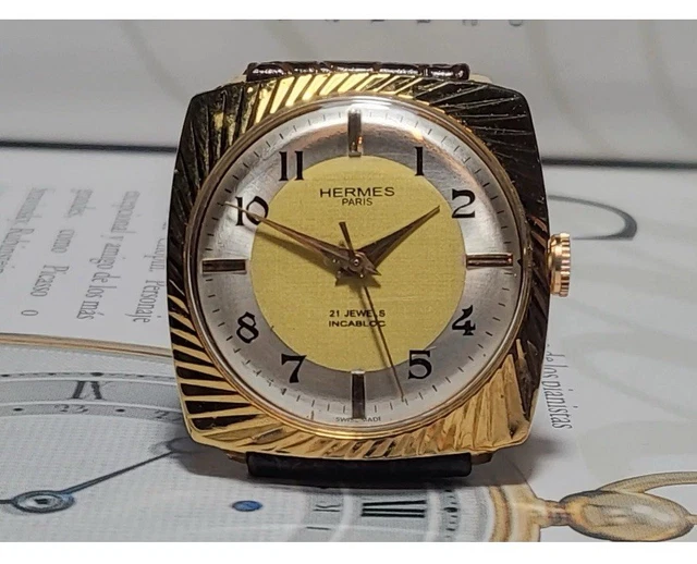 Vintage Gents Gillex suisse fabriqué mécanique 17 bijoux Incabloc montre-bracelet en état d'origine - France