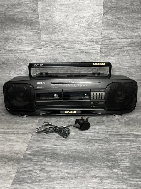 Radio Cassette Sony CFS-DW30L Mega Bass - Vintage 1980 - Occasion