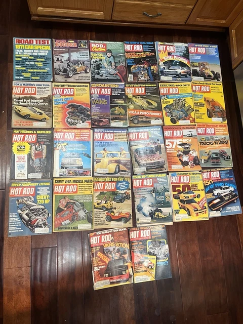 HOT ROD MAGAZINE vintage 1970 s lot 6 $28.14 - PicClick CA
