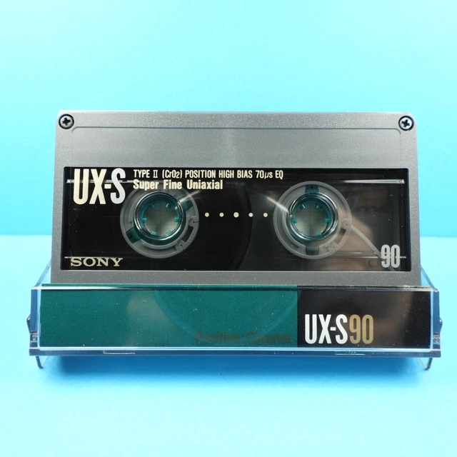 AUDIO CASSETTE SONY UX-S 46, 60 - 2 Musicassette Sigillate - 2