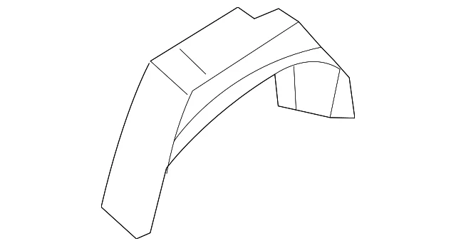 Genuine Ford Vintage Panel And Wheelhouse Qtr I 7A2Z7827887A