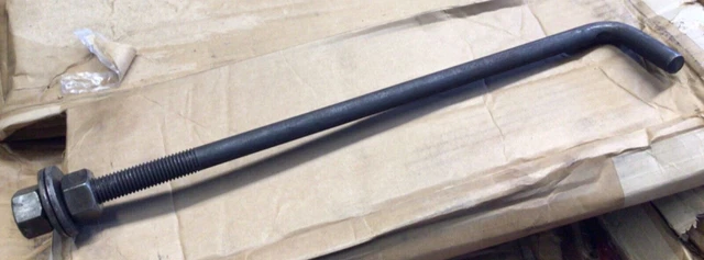 3/4" x 18" L-Bolt Concrete Anchor Bolt - Plain (Lot of 4)