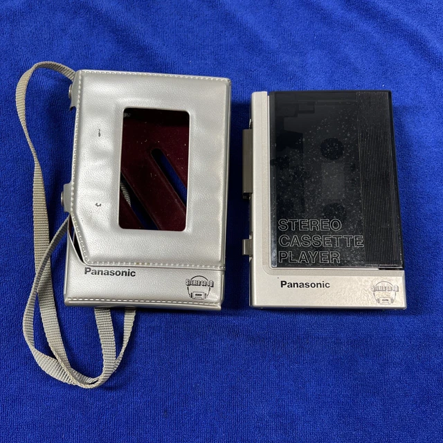 VINTAGE PANASONIC RQJ75 Stereo Cassette Player PLAYS TAPES, BUT