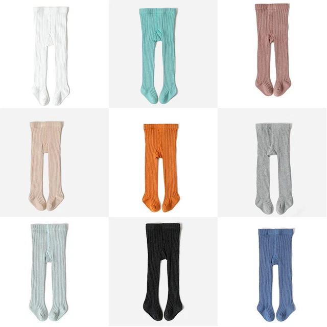 Collant Collant Abbigliamento Bambine Bambini Calze 0-9 Anni Solido Bambini