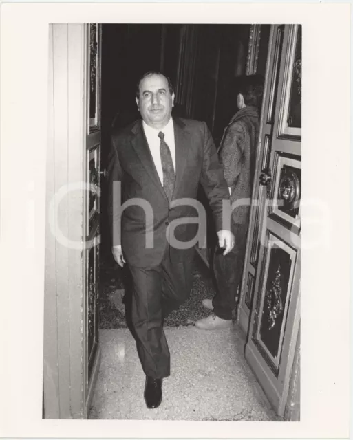 1985 ca MILANO Questore Umberto IMPROTA Ritratto - Foto 20x25 cm