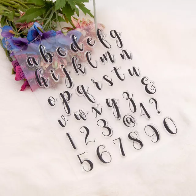 Cake Decora Tools Alphabet Fondant Cake Cookie Stamp Mold Letters Biscuit -DY