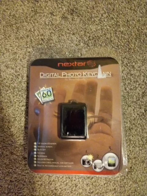 NEXTAR 1.5-Inch Digital Photo  Key Chain Brand New. Unopened