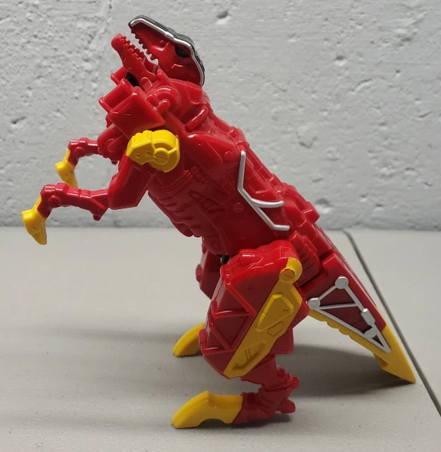 POWER RANGERS DINO Charge Red Raptor Megazord Zord Rare £19.75 ...