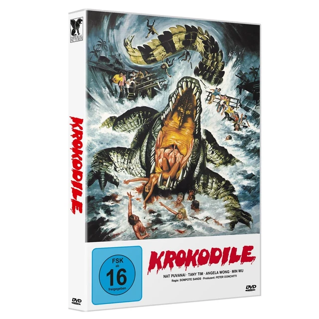 KROKODILE - COVER A (DVD) Nard Poowanai Nancy Wong Sompote Sangduenchai ...